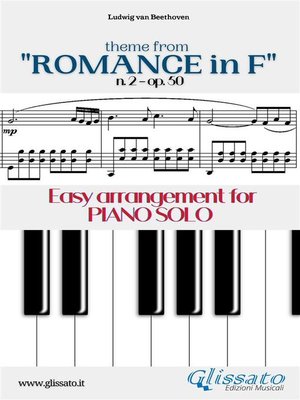 cover image of Theme from "Romance in F" Easy for Piano Solo